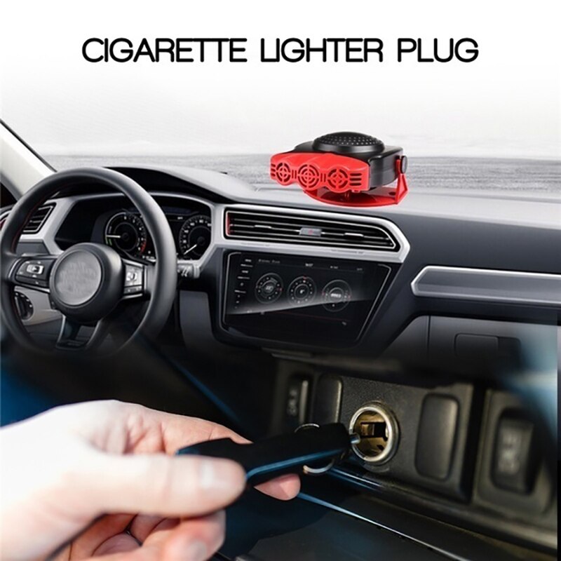 Aquecedor de carro 12v 24v carro elétrico aquecedor vento defogger neve defogger ar descongelamento