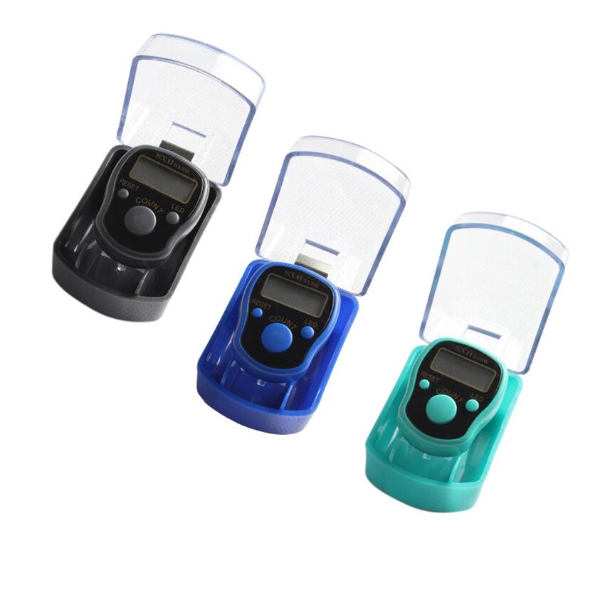 Mini Digit LCD Electronic Digital Golf Finger Hand Ring Tally Row Counter For Kitchen Cooking Tool Timer Reminder Digital Tally