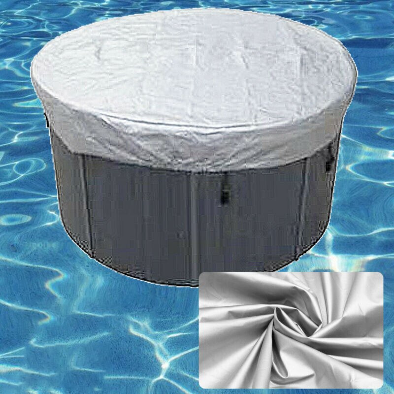 Round Bathtub SPA Waterproof Cover Canopy Daily Cover Dust Cover Tub Weather Covers Shade Bath Proof Waterproof Spa Cover Cubrir