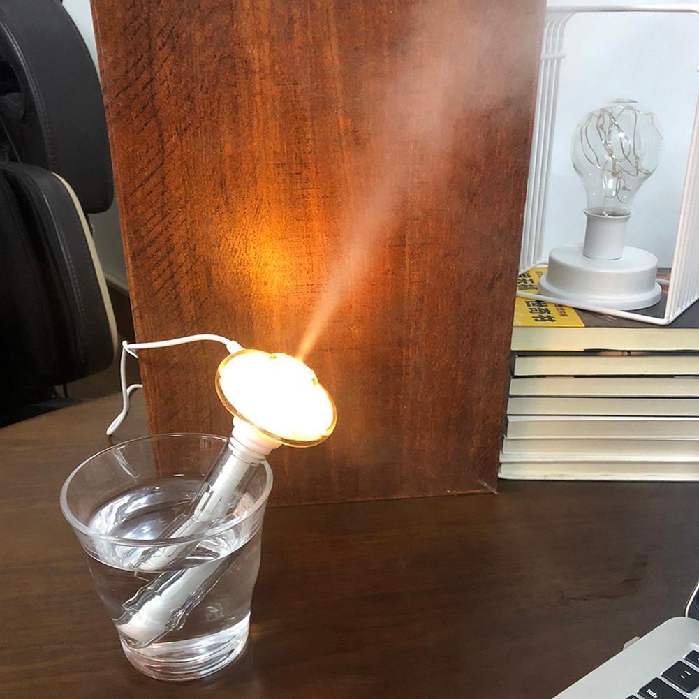 5v abs aftagelig luftfugter usb donut lys aroma diffuser bil tåge maker hjemmekontor skrivebordsapparater