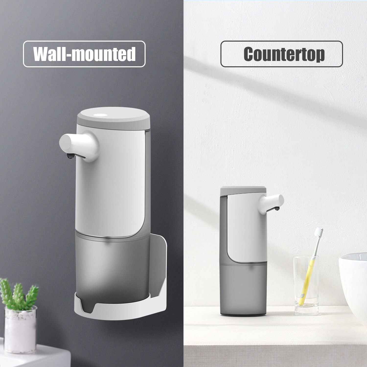 Automatic Soap Dispenser Infrared Hand-free Touchless Soap Dispenser Liquid Lotion Gel Hand Sanitizer Automatic Gel Dispenser