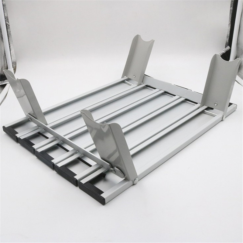 Udendørs sammenklappeligt lille bord aluminiumslegering foldebord bærbar strand ultra let spisebord campingbord