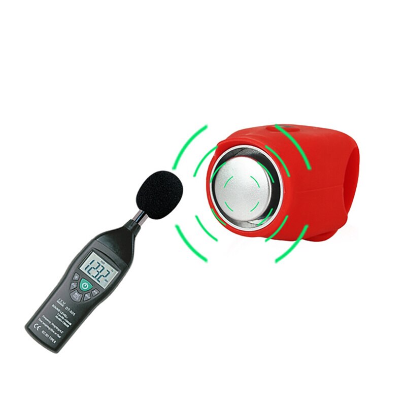 120 db elektrische fiets fietshoorn alarmbellen veiligheid mtb fiets stuur bel ring fiets accessoires inclusief batterij
