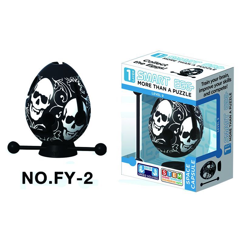 Kinderen Puzzel Bal Doolhof Ei Educatief Speelgoed Paasei Labyrint Plastic Puzzel Speelgoed Voor Kids Childrens Games: Black