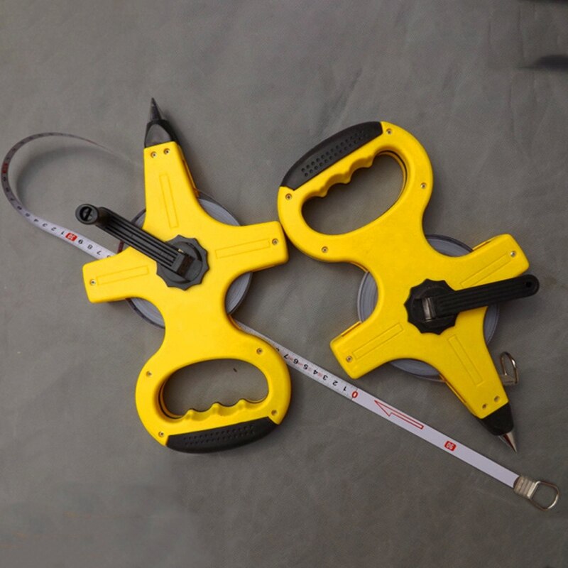 Stainless Steel Tape Measure Metric Ruler Tape 30M Telescopic Construction Worker Measuring Tool