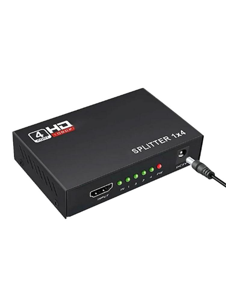 HDMI-kompatibel Splitter HDCP 4 in 1 HDMI Konverter Splitter Verstärker HDCP 1080P Adapter HD Konverter Adapter