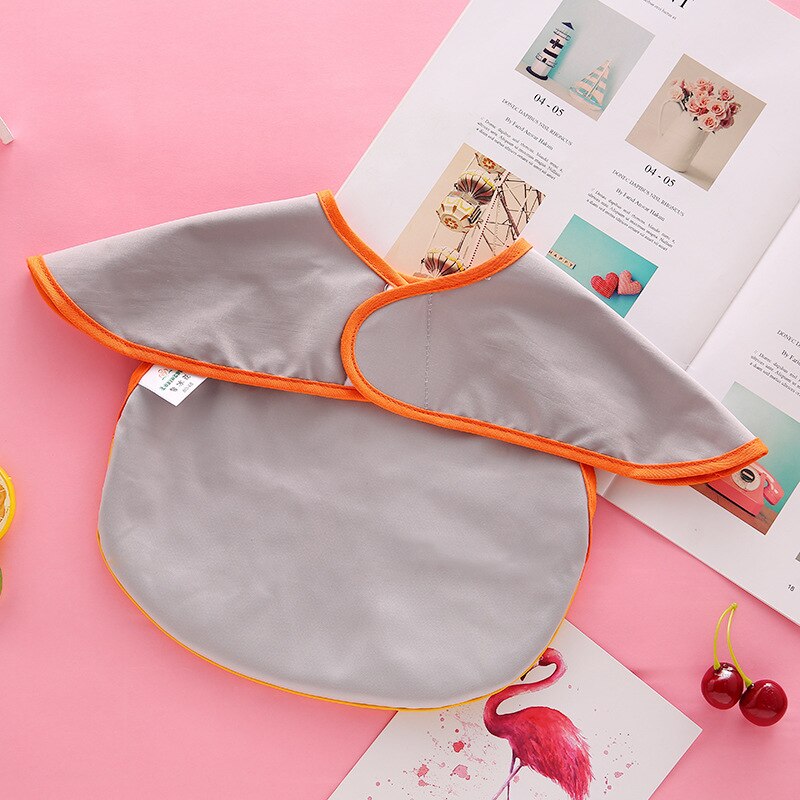 Kinderen Bib Rijst Zak Tpu Waterdichte Baby Rijst Kleding Schilderen Kleren Speeksel Gown
