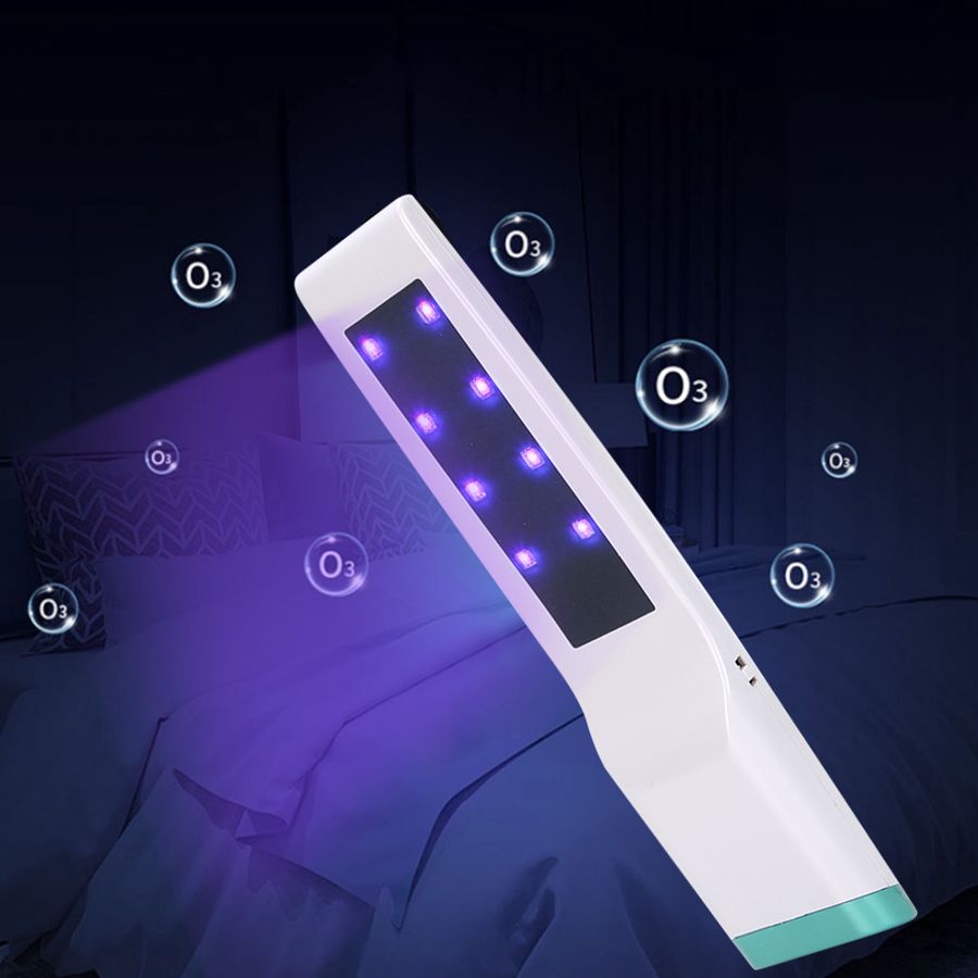 UV Cleaning Light Household Handheld Rechargeable Disinfection UVC Ultraviolet LED Sterilization Cleaning Lights