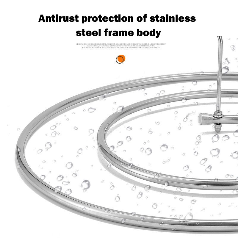 Roestvrij Ronde Spiraal Dekbed Lakens Hanger Deken Hanger Bespaart Ruimte Roterende Droogrek Outdoor Huis Balkon Outdoor Hanger