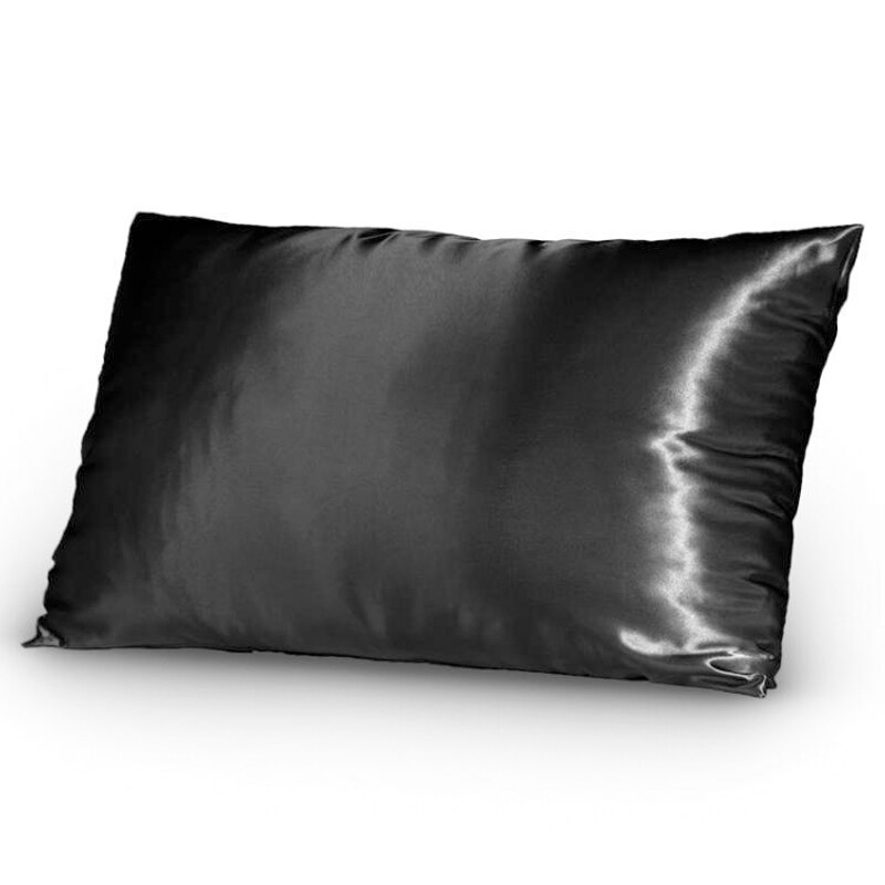58x70cm High Standard Pure Satin Silk Soft Pillowcase Cover Chair Seat Bedding Throw Pillow Covers Square Pillow Case Multicolor