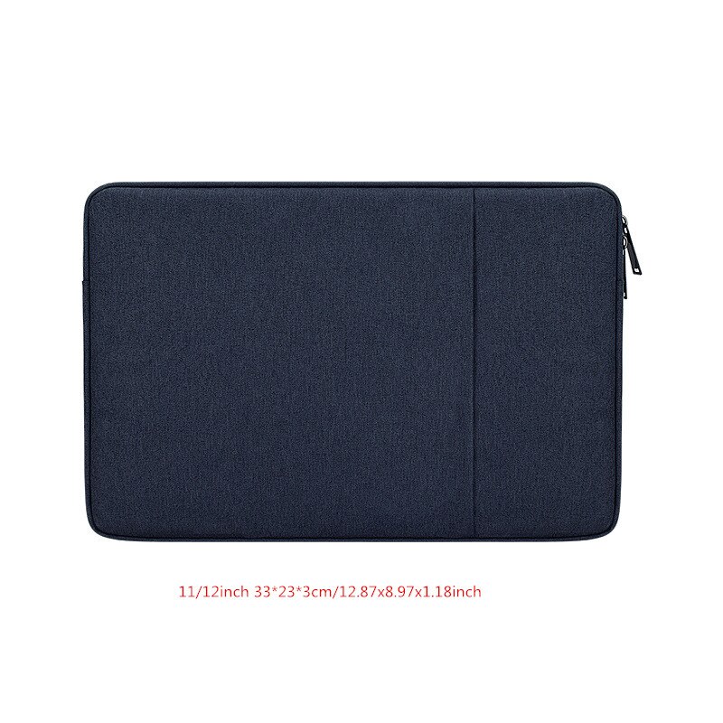 Wasserdicht Stoßfest Aktentasche Laptop Fall männer frauen Tote Büro Reise Business Handys Dokumente Lagerung Zubehör: Navy blue XS