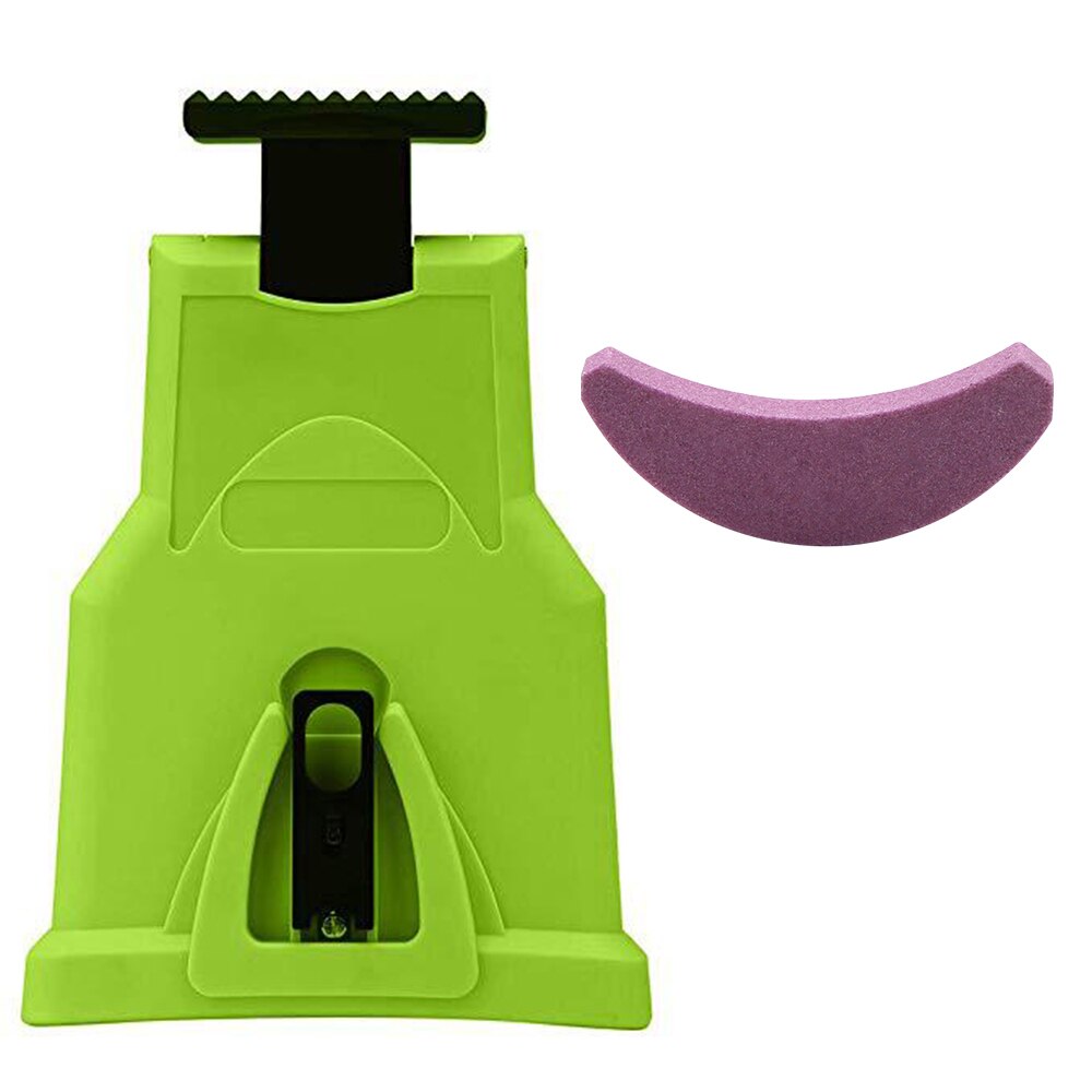 Träbearbetning motorsåg tänder slipare slipkedja med 5 st extra bryne sten slipmaskin slipverktyg: 03