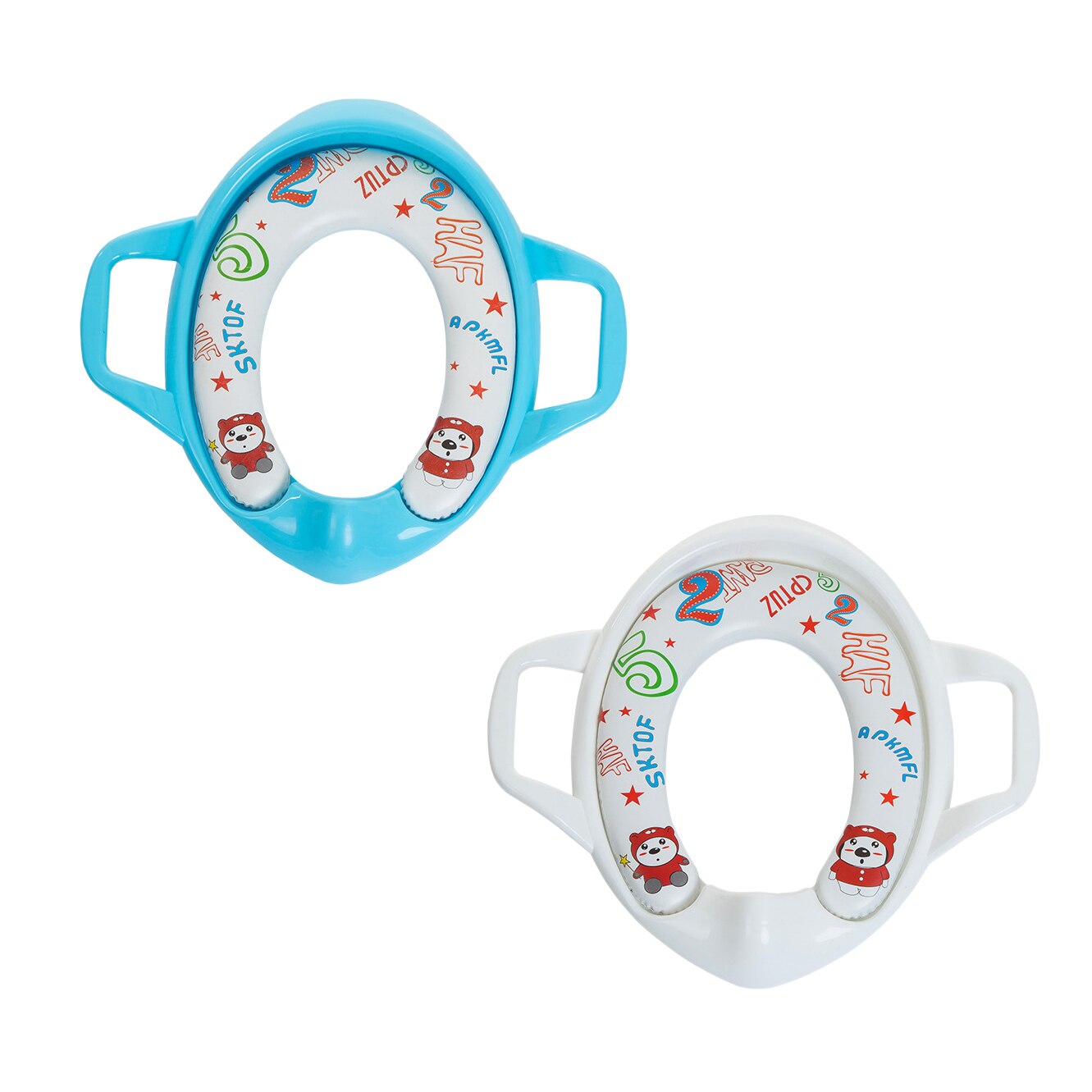 Hthl-Baby Zindelijkheidstraining Ondersteuning Padded Seat Peuter Toiletbril Reizen Potje Zachte Kussenhoes Toiletbril Pad