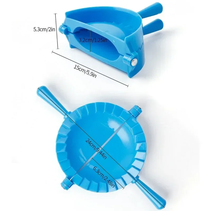 Plastikowa forma robić robienia dużych pierogów Ręczna prasa robić ciasta Rosja Klips robić pierogów Forma robić pierogów Ravioli Narzędzie kuchenne Akcesoria kuchenne