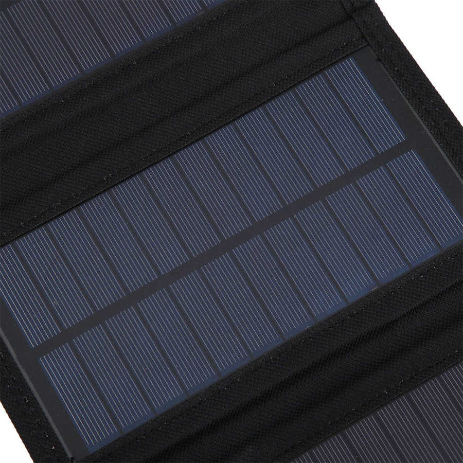15W Portable Solar Panel Foldable Pack Waterproof Solar Panels for Tourism and Hiking