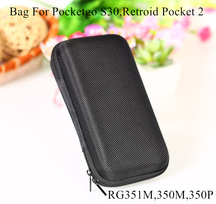 Draagbare Q20 Mini Pocketgo Tas Voor Anbernic RG300X RG351M RG350M RG351P RG350 Pocketgo S30 Case Retroid Pocket 2 Console Gevallen: Pocketgo S30 bag