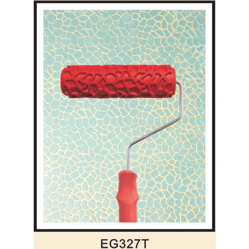 Various Embossed Patterns Of Paint Roller With Plastic Handle: F
