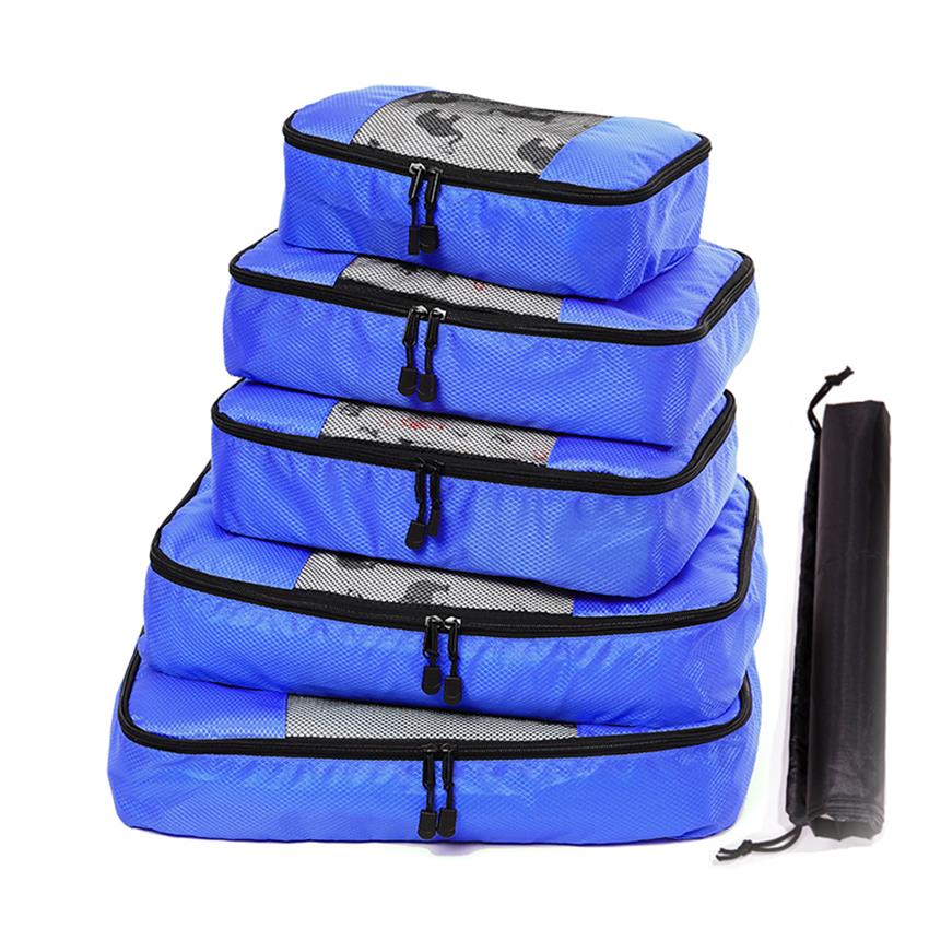 Men Women Children's Nylon Foldable Travel Bag Large Capacity Hand Luggage Waterproof Packing Cubes Travel Luggage Organizer