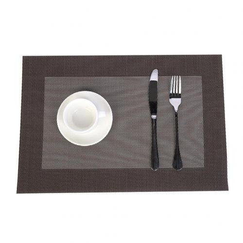 45X30Cm Pvc Eettafel Mat Keuken Accessoires Pvc Placemat Pad Placemats Voor Tafel Waterdichte Warmte Isolatie Placemats: A
