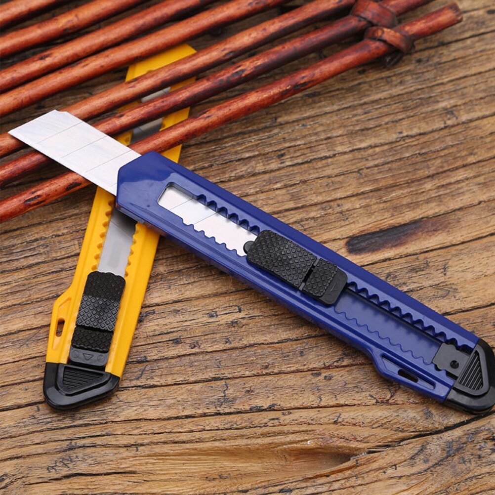 2Pcs Multi-purpose Utility Cutters Portable Box Cutters Telescopic Cutters Paper Cutters