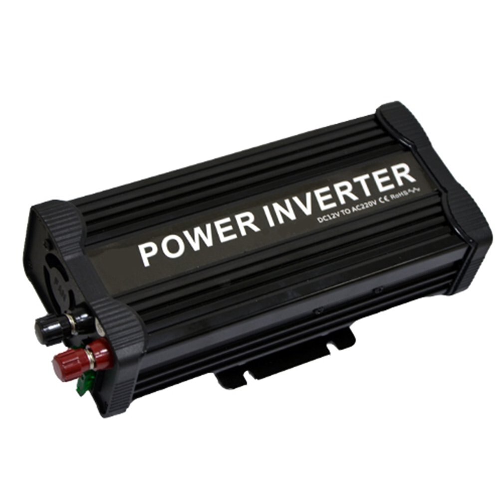 DC 12V To AC 220V Car Inverter Power Adapter Modified Sine Wave Car Voltage Adapter MCU Control Car Charger Easy Carrying