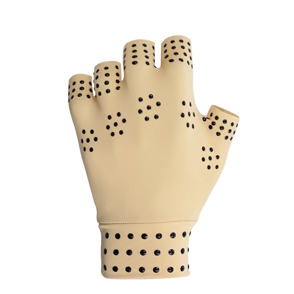 1 Paar Magnetische Therapie Vingerloze Handschoenen Anti Artritis Pijn Compressie Therapie Handschoenen Genezen Gewrichten Sport Polssteun