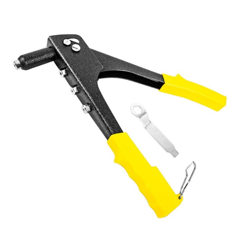 Tool with 40Pcs Steel Blind Rivets (4 different Size) +Adjust the wrench