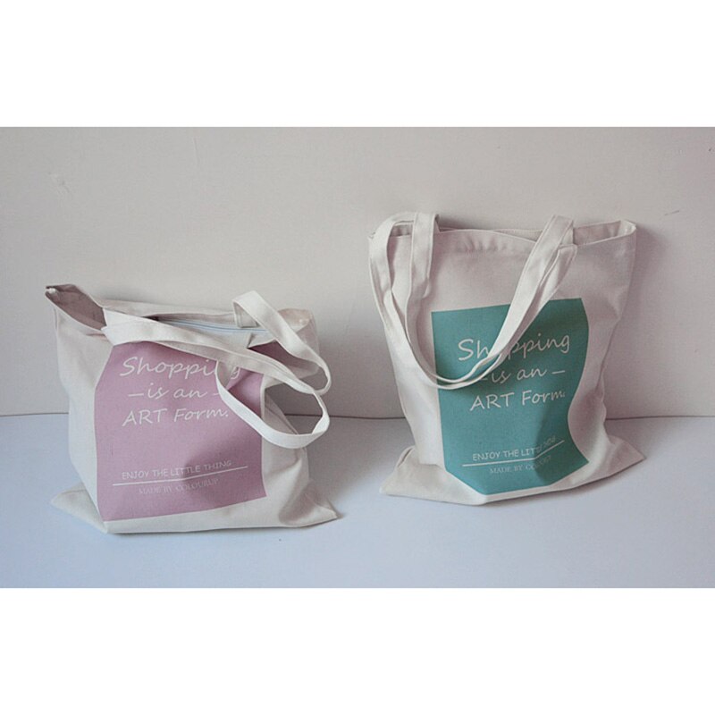 Women's Canvas Bag Large Capacity Woman Fabric Cloth Tote Shopping Bag Ladies Shopper Shouder Bags Handbags Casual Beach Bag