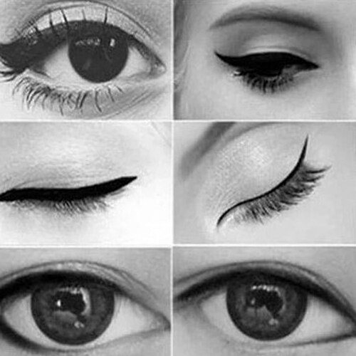 80 par sexet fantastisk eyeliner øjenskygge klistermærker kvinder pige øjenmakeup kosmetik