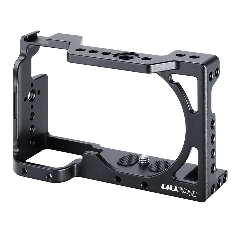 UURig C-A6400 Metal Camera Cage Rig for Sony Alpha A6400 Hand Grip Camera Rig DSLR Camera Accessories