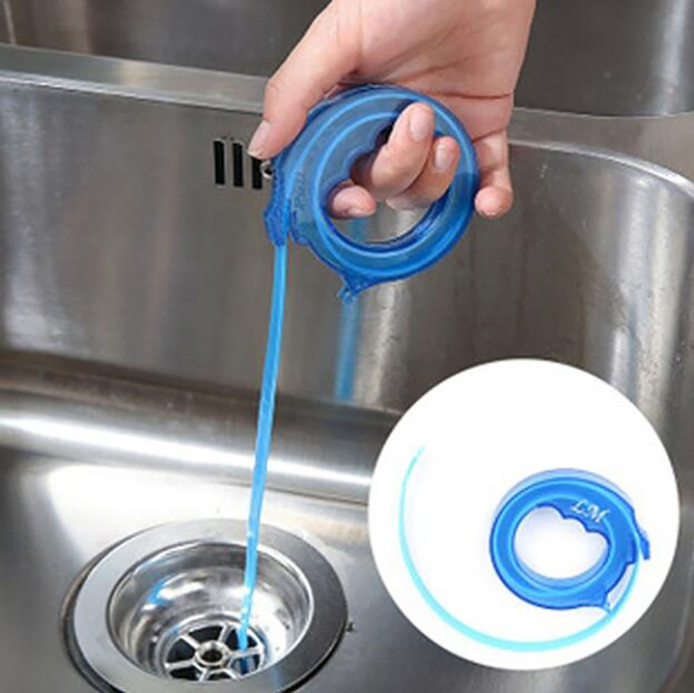 Justerbart rørledningsrenseværktøj hårrenser vask tilstoppet krog rørkloakrenserværktøj toiletkloak tilstoppet plastkrog