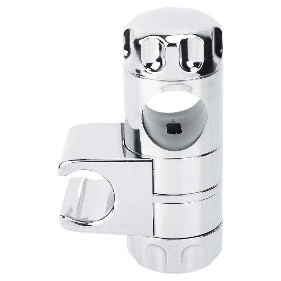 Galvaniseret abs badeværelse toilet brusehoved skydebeslag justerbar skinne stang bruseholder løftestang støtte til φ 25mm rør