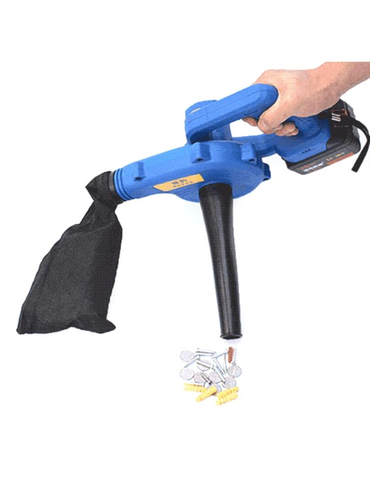 1Set Cleaning Blower Machine Nozzle Long Blowing Black Powerful Suction and Wind Accessories Small Nozzle Suction Blower