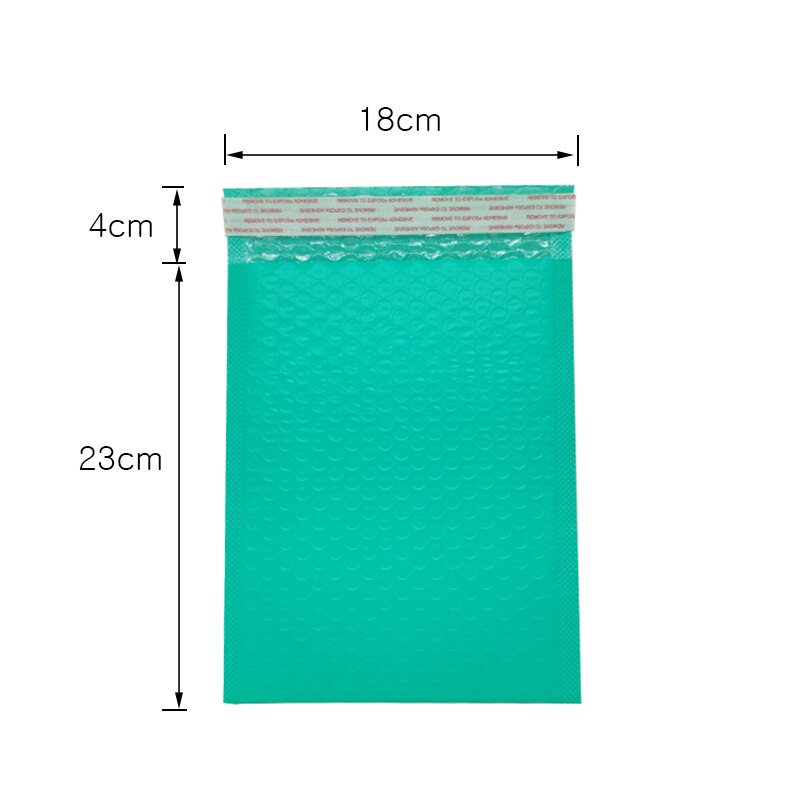 100 Pcs Envelope bag bubble film packaging bag post office express book and magazine packaging bag co-extrusion film bubble
