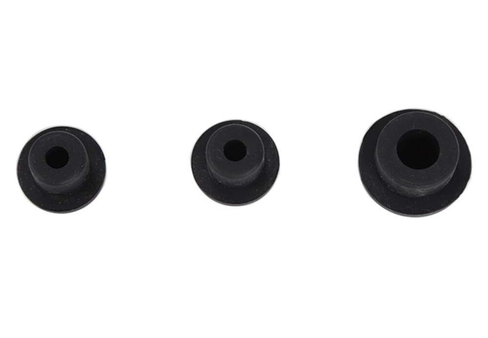 Tailgate Door Round Hole Plug Waterproof Dust Plugs for Jeep Wrangler JL Black Car Exterior Accessories: Default Title