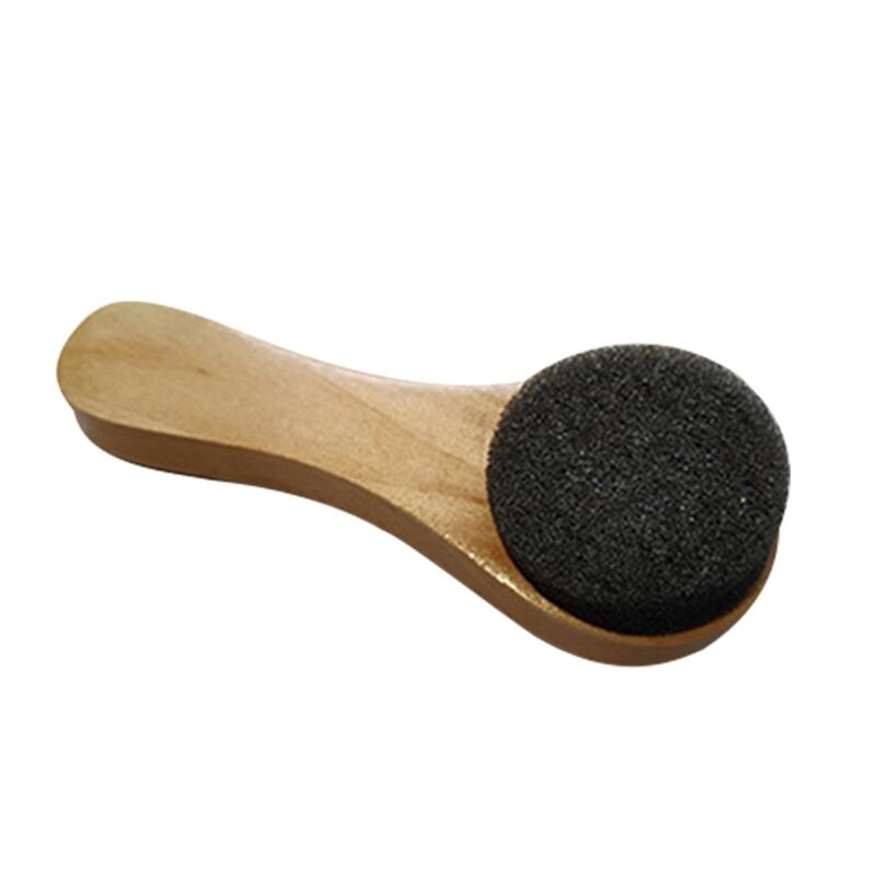 Shoe Shine Kit & Shoe Care Valet PU Leather Sleek Case Q1FE