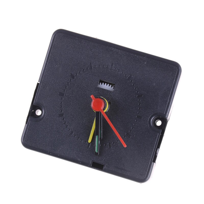 1PCS Black Quartz Alarm Clock Movement Mechanism DIY Replacement Part Set