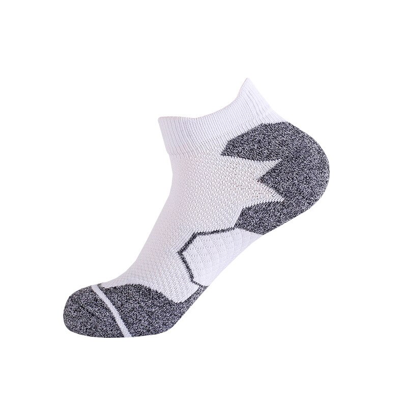 Frauen Basketball Sport Socken draussen Elite Sportlich Badminton Lauf Nicht-Unterhose Schweiß-saugfähigen Komfortable Atmungsaktive Socke: Weiß