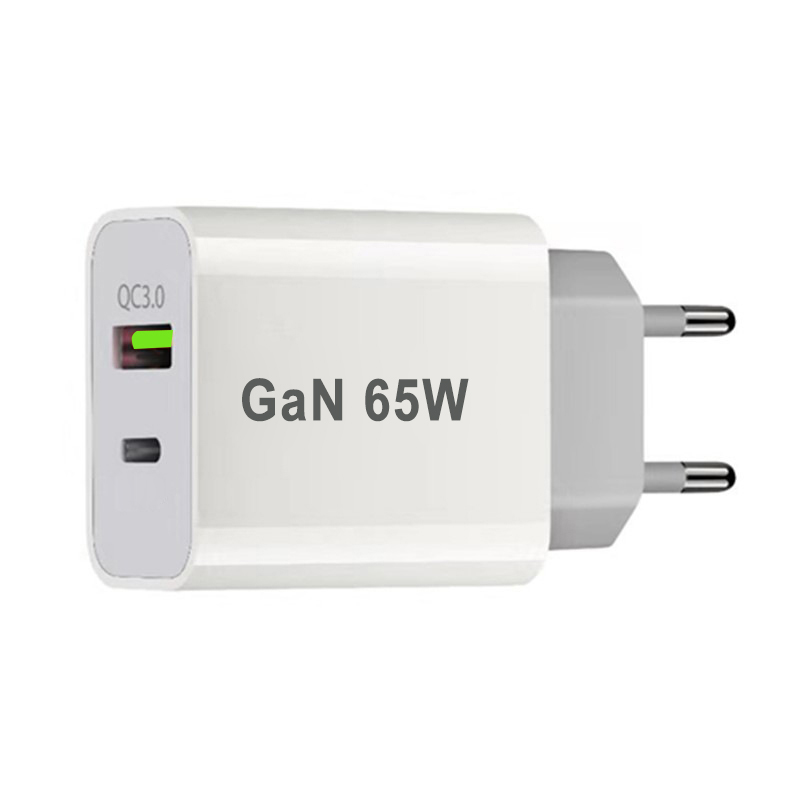 QC3.0/PD caricabatterie rapido 20W caricatore a doppia porta per AU/EU/UK/US Plug caricabatterie rapido per telefono cellulare USB/type-c per iphone cavo C2C/C2L