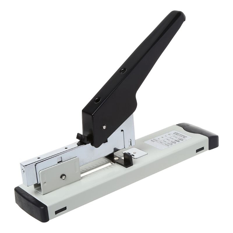 Heavy Duty Metal Adjustable Stapler Paper Bookbinding 100 Sheet Capacity Stapling Stapler for School Office Supplies