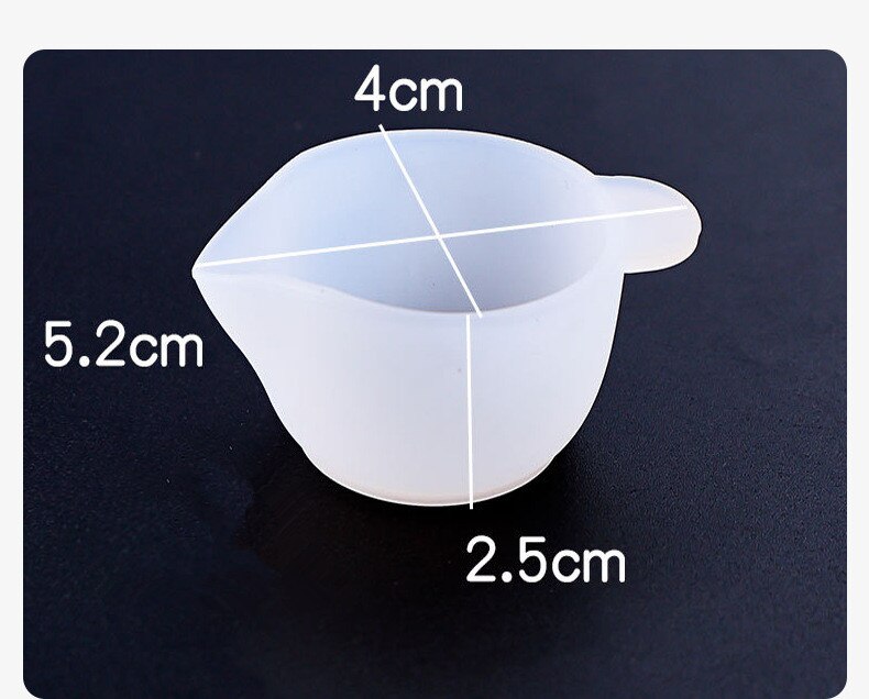 Easy Clean Silicone Resin Mold Kit Crafts Reusable DIY Epoxy Handmade Tools Jewelry Making Durable Sticks Mix Cup: 1