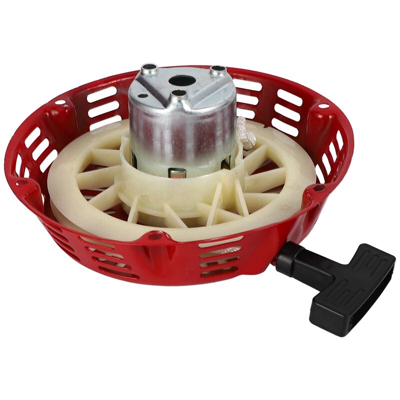Retroceso de arranque de tracción con brida, Juego de vasos para Honda Gx340, 11Hp y Gx390, 13Hp, generador de cortacésped, cuerda de arranque del motor