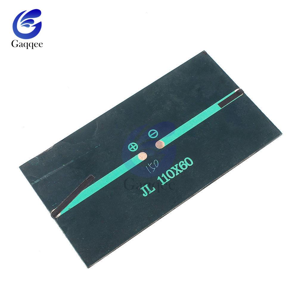 Solar Panel 6V Mini 1W Solar System DIY For Battery Cell Phone Chargers Portable Cell 0.6W 1W Solar Cell