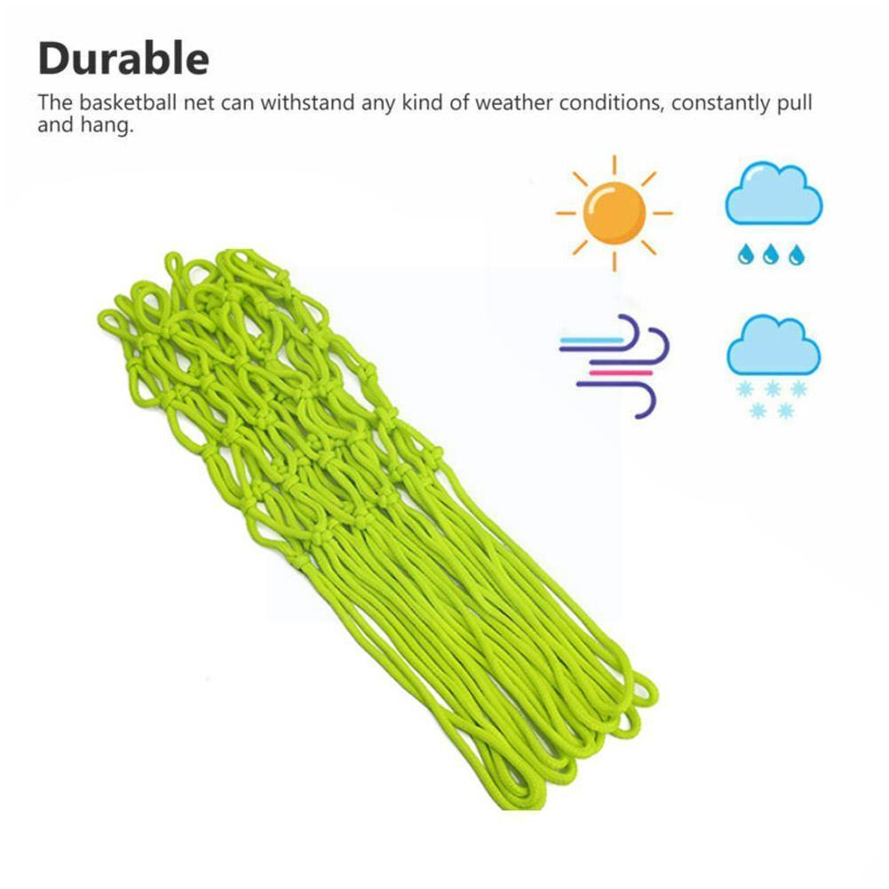 Luminous 18*19cm nylon thread basketball mesh net standard sport basketball net net supplies sport outdoor basketball  i9 p 6