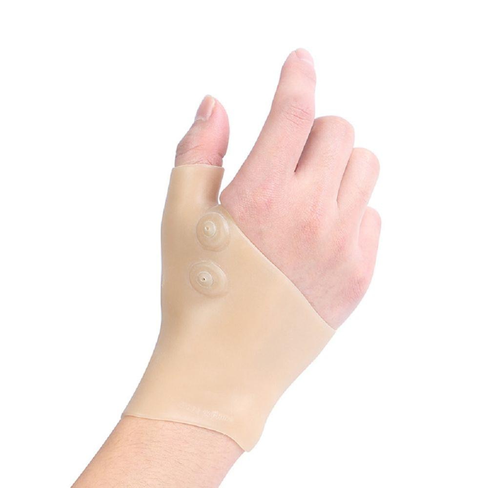 1Pc Magnetische Therapie Pols Duim Ondersteuning Handschoenen Hand Massage Siliconen Druk Artritis Tenosynovitis Pijnbestrijding Pols Wraps