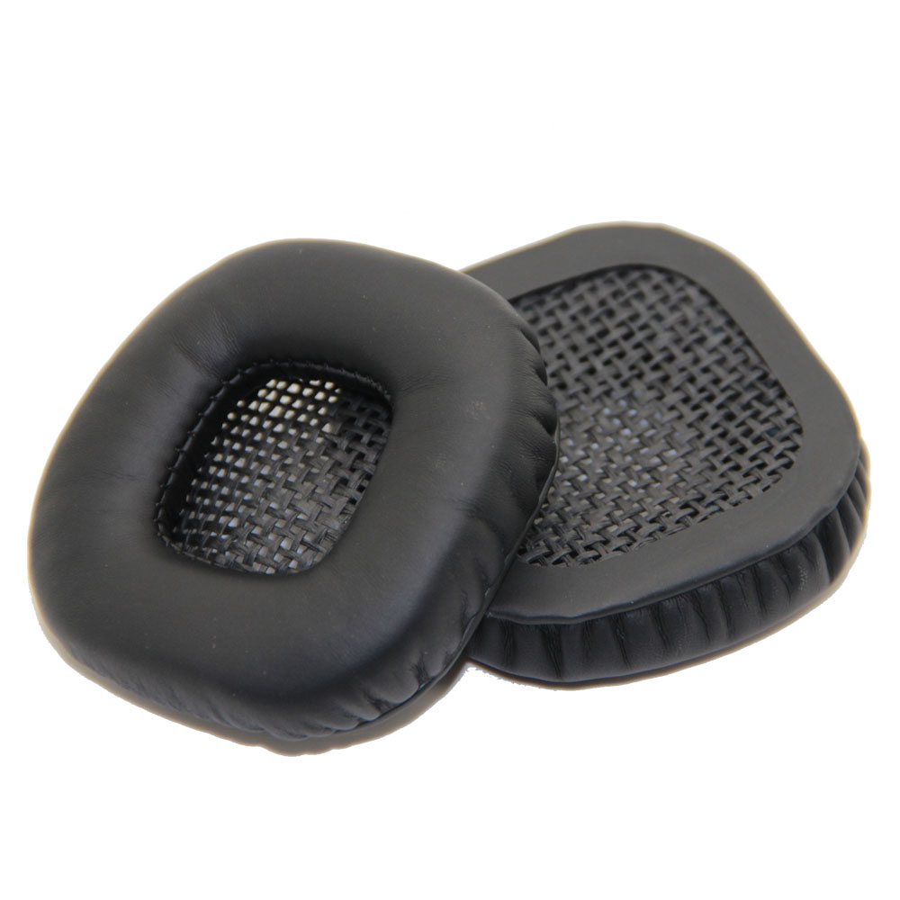 Almohadillas de repuesto para auriculares Marshall Major i ii 1 2, almohadillas para los oídos, 2 piezas: Negro