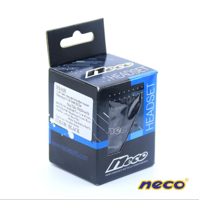 Neco bike Headset 44 44MM ZS44 28.6 30 1 1/8 Semi-Integrated Threadless H146 Retainers Fixed Gear Road Bike Headset MTB