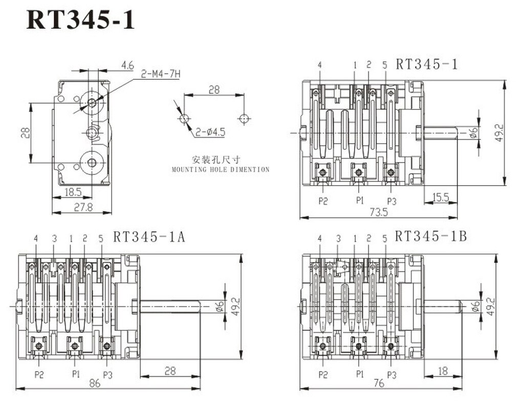 electrical rotary switch for stove/oven/boiler switches electric stove switch replacement electric stove parts one shift
