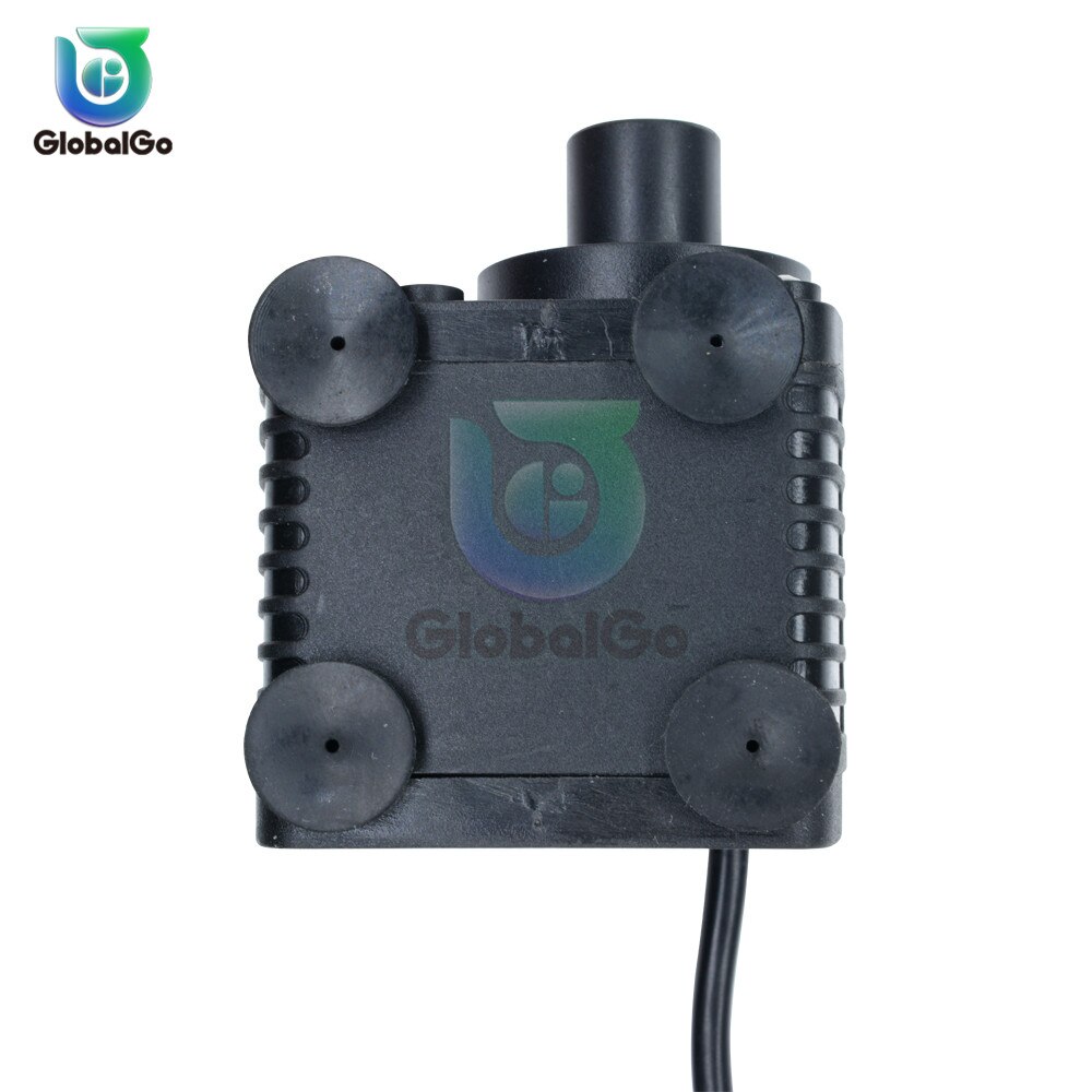 Jt -280 ip68 vandtæt mini vandpumpe ultra-støjsvag nedsænket akvariepumpe 200-450( l/h ) 12v 6w dc børsteløse mikro vandpumper