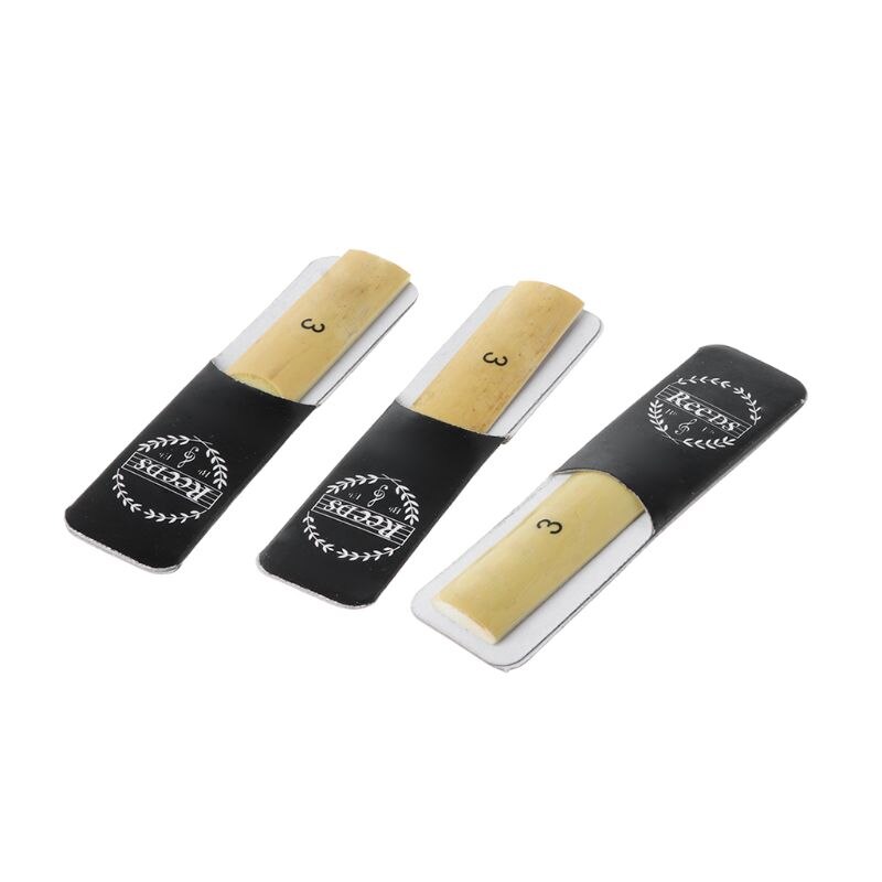 10pcs/set Bb Clarinet Reeds Traditional Bamboo Reed Strength 2.0 / 2.5 / 3.0